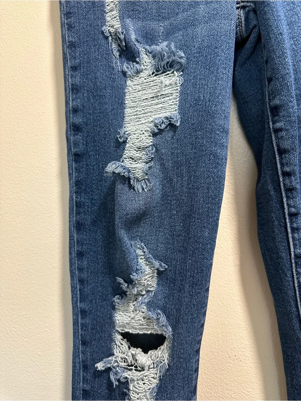 Women’s Judy Blue Boyfriend Fit Distressed High Rise Jeans